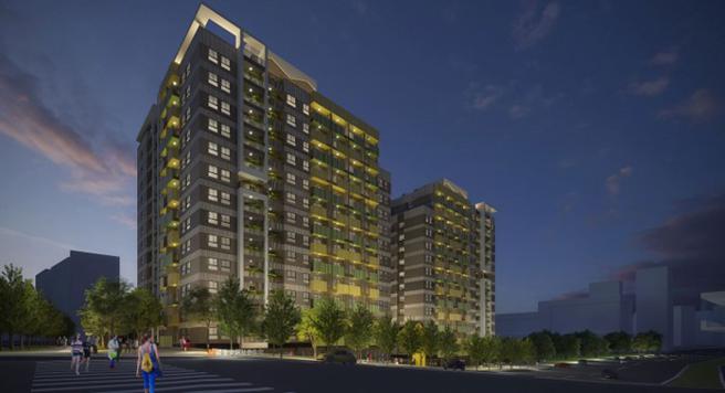 日胜生集团旗下泰诚发展营造，得标新北市淡水区「淡金安居」社宅，将打造为全龄社区。（图／业者提供）