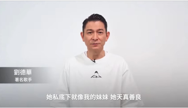 劉德華懷念李玟。（圖／Nancy Lee Youtube）