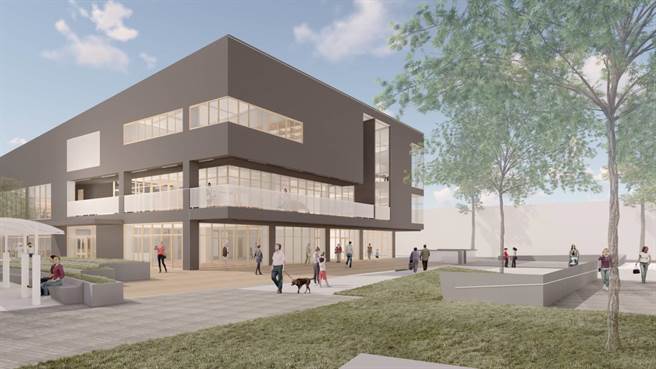 嘉义县儿少家庭福利馆示意图。（嘉义县政府提供／廖素慧嘉县传真）