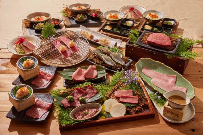 新光三越台北南西店、台北信義新天地A9老乾杯豪牛套餐，推薦價2280元／人。（新光三越提供）