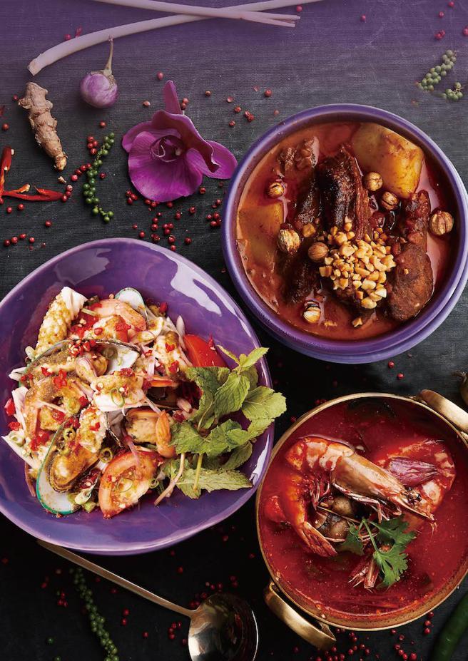 SOGO忠孝館NARA Thai Cuisine泰好吃四人套餐，3100元。（SOGO提供）