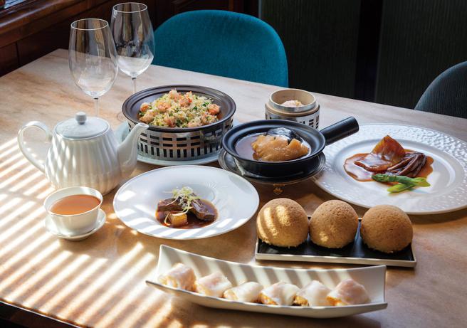 SOGO敦化館名人坊豪華四人分享餐，6880元。（SOGO提供）