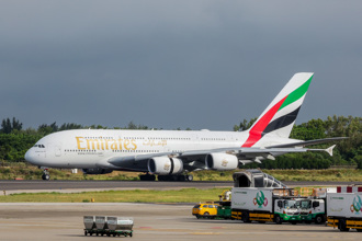 疫後旅運商機現 阿聯酋A380旗艦客機重返台灣