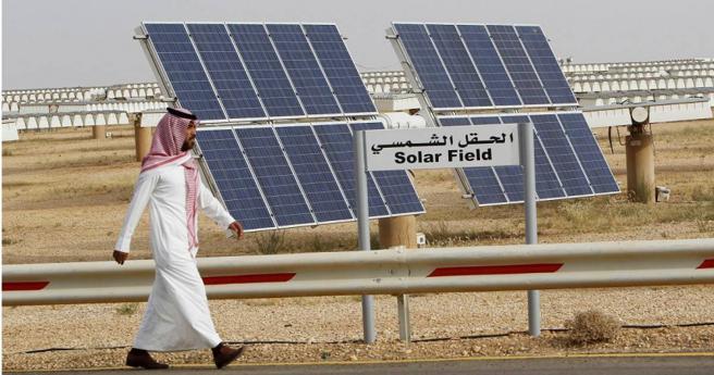 除了资料中心外，绿能也是中东国家转型计画中的一部分。（图／达志／路透社）