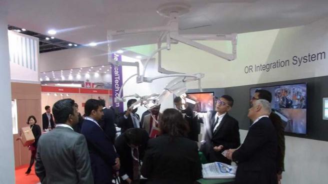 佳世达旗下医疗子公司明基三丰2020年就进入中东市场（图／翻摄自佳世达科技脸书）