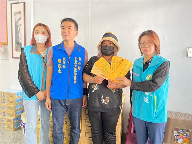 已有慈善團體對蕭家伸出援手。（孫英哲攝）
