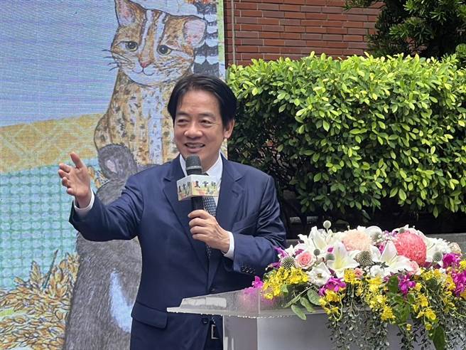 农业部挂牌 赖清德带蔡英文三句话要陈吉仲当座右铭。曾薏苹摄