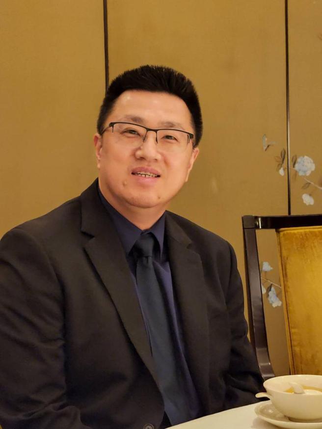 捷迅總經理孫鋼銀指出，受惠AI、電商客戶下單，空運貨量自7月中開始攀升。（圖／邱莉玲）