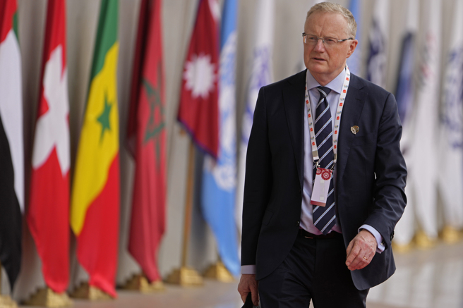 澳洲央行总裁洛威（Philip Lowe）。(图/美联社)