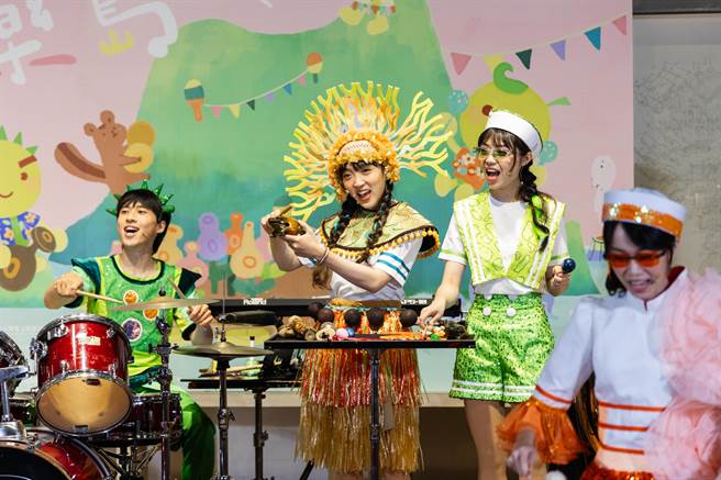 豆荚宝宝儿童音乐会每年都推出全新主题，带亲子同乐。（击乐文教基金会提供／李欣恬台北传真）
