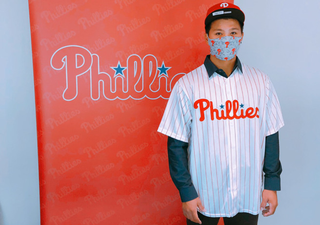 李灏宇被交易至老虎。（费城人球团提供）