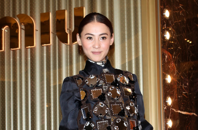 张柏芝献唱电影主题曲《星语心愿》。(图/中时资料照)