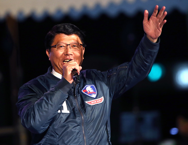 前台南市議員謝龍介擔任國民黨總統參選人侯友宜競辦組織副執行長。（資料照,范揚光攝）