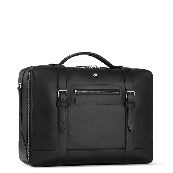 远百竹北万宝龙Montblanc Soft系列公事包，推荐价9万7800元。（远百提供）