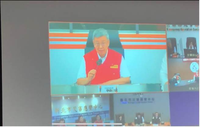 行政院長陳建仁指示各部會做好防颱準備，並詢問各縣市首長是否需要政院協助。（徐佑昇攝）