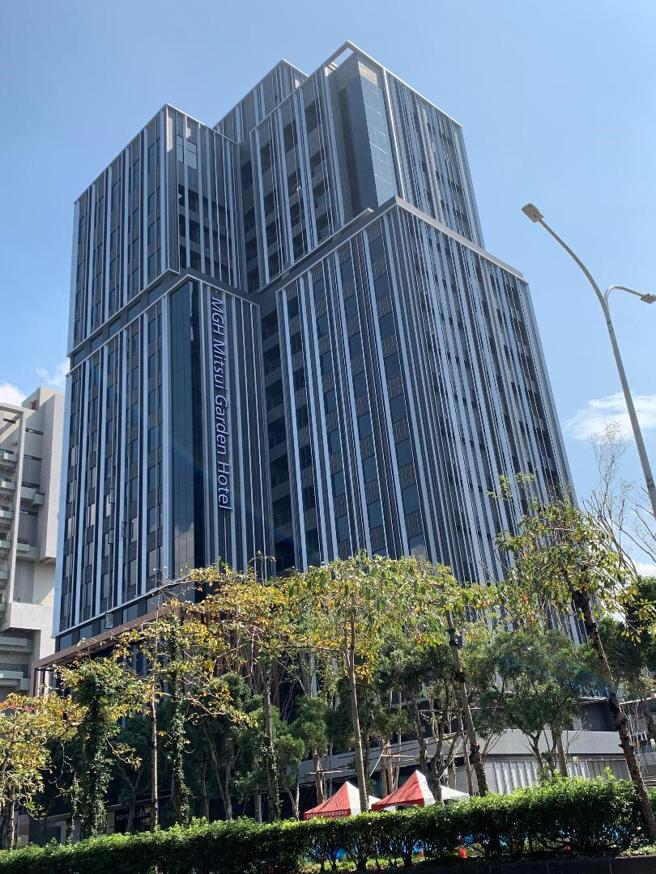 （宏普上半年业绩主要以「宏普世贸」、及捷运忠孝新生站旁的「和苑三井花园饭店」大楼租金收入为主。图／蔡惠芳）