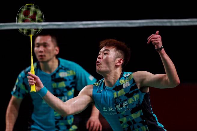 王齊麟（前）和搭擋李洋晉級大陸常州公開賽16強。（資料照／Badminton Photo提供）