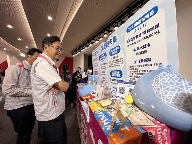 「來吧！桃園大方GO（購）」活動，以世客博、商圈市集及觀光工廠三大主軸推出各式抽獎及優惠。（蔡依珍攝）