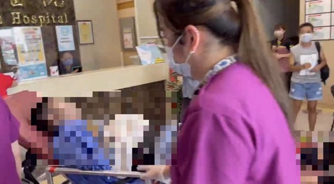 國家中山科學研究院九鵬基地3日傳出爆炸意外，共有4人受傷，當中1人二至三度燒傷面積大於90％。（民眾提供／楊舒婷高雄傳真）