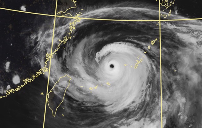 颱風連假掰了！ 基北北桃明日正常上班上課。（示意圖／氣象局）