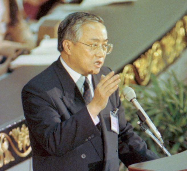 前考試院長關中。（資料照片）