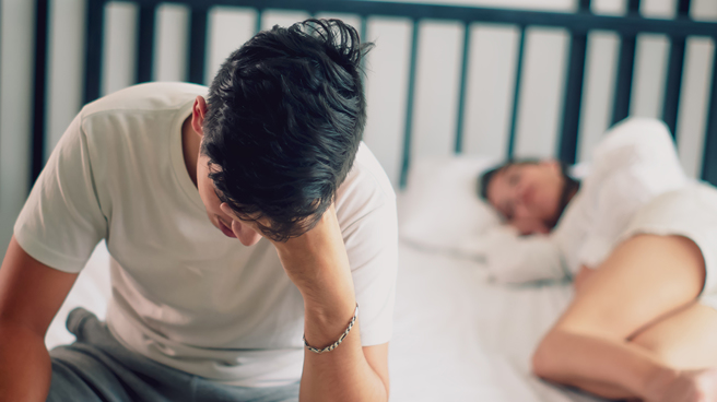 男子陪伴罹癌妻子战胜病魔，没想到她却满脑子想和男同事上床。（示意图／达志影像）