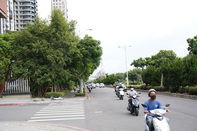 竹縣環保局準備新增3處固定式聲音照相設備，其中1處在興隆路一段與台科路交叉口。（邱立雅攝）