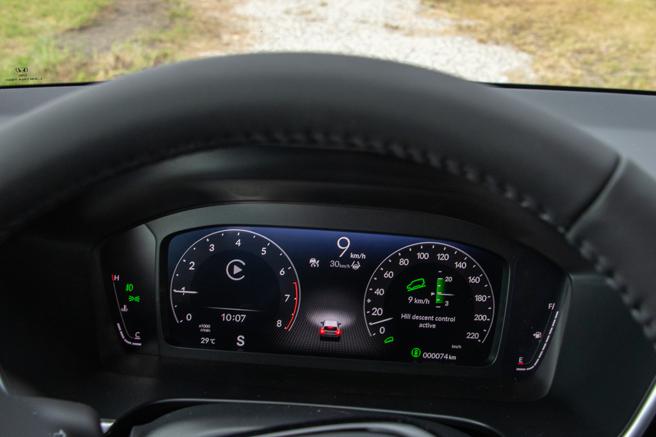 陡坡緩降功能。（陳大任攝）