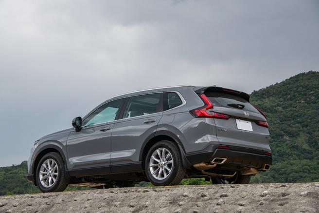 新世代CR-V車尾造型相當好看。（陳大任攝）