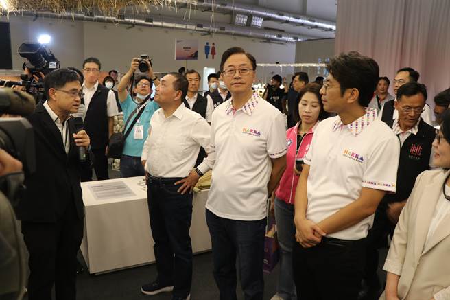 世界客家博览会将于8月11日开幕，展期长达66天，桃园市长张善政4日宣布，8月8至10日将展开为期3天试营运。（蔡明亘摄）