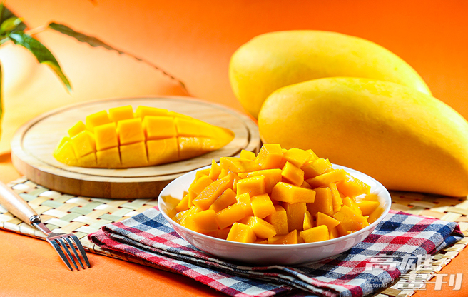 金煌芒果果肉纤细、滋味浓郁。(摄影/Carter)
