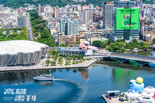 「海洋派对．高雄联萌」原创高人气IP现身高流。(摄影/黄敬文)