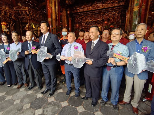 副市長朱惕之表示，消防局長期推動「安心消防」、「安全永續」及「安居厚新北」這三大目標。(新北市消防局提供)