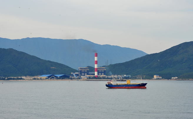 越南永昂（永安，Vung Ang）港的资料照。（新华社）