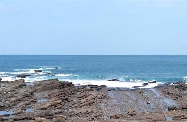 新北市貢寮區海岸。（讀者提供／張志康新北傳真）