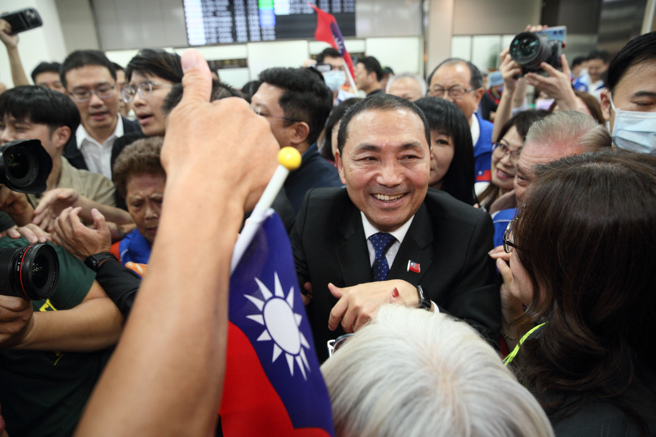 新北市長、國民黨總統參選人侯友宜2日訪日返國。（資料照片）