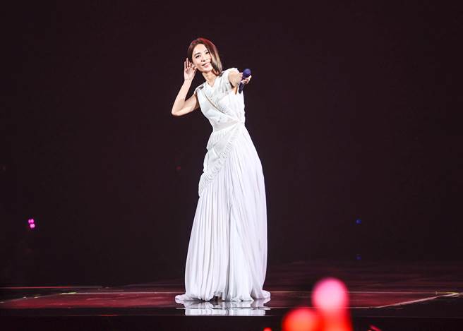 田馥甄5日起在台北小巨蛋举办「一一」巡迴演唱会台北最终场。（罗永铭摄）