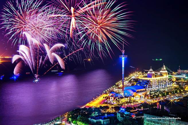 「2023淡水渔人码头烟火秀」将在8月27日及9月3日登场。（福容大饭店提供）