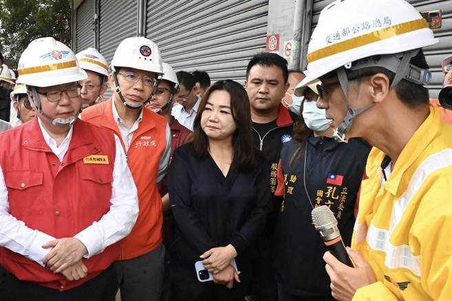 立委馬文君說，農業災損金額初估高達9000萬元，希望農業部能從寬、從速、從優救助。（楊靜茹攝）