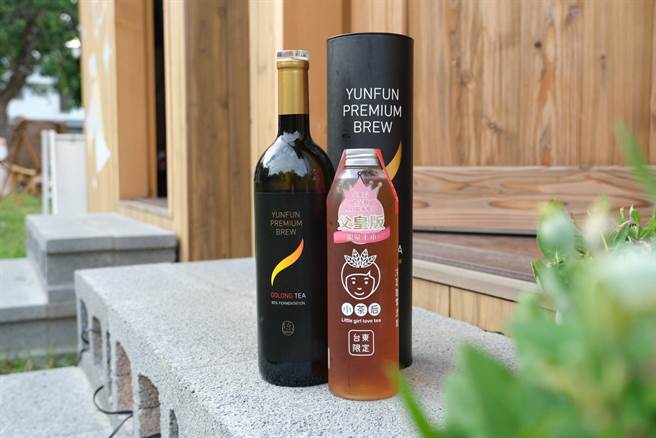 台东茶行推出限定版本茶饮，在新生路与博爱路的闪闪PARK贩售。（读者提供／蔡旻妤台东传真）