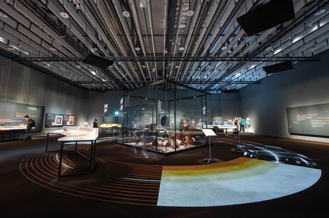 台湾歷史博物馆打造录音室舞台展览场，纪录望春风发表传唱90周年歷史。（台湾歷史博物馆提供／程炳璋台南传真）