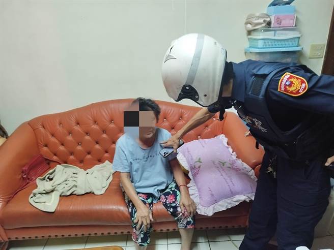 林安顺遗孀遭小儿子家暴。（翻摄自林安顺侄子脸书）