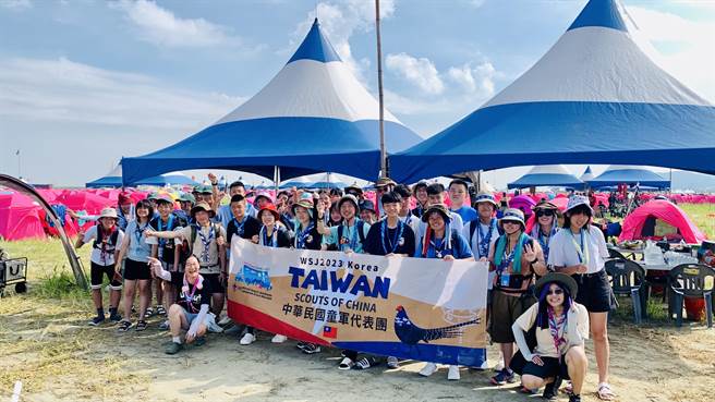 宜蘭孩童們玩得很開心，預計9號撤離至附近校區繼續活動。（方世源提供／吳佩蓉宜蘭傳真）