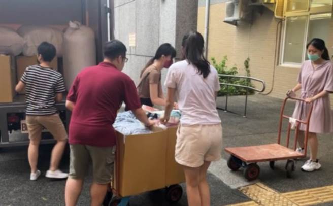 暨大提供学校宿舍紧急灾民安置与避难的空间免费安置，最高峰40人入住。（暨大提供／杨静茹南投传真）