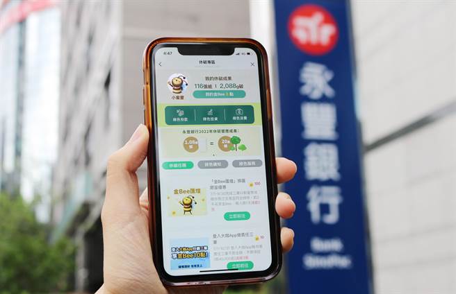 永丰银行社群LINE官方帐号本（8）月起推出「休碳Show time个人化专区」，。（永丰提供）
