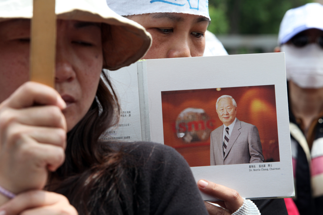 台积电当年裁员消息一出，让不少员工无法接受发起抗争。（图／报系资料照）