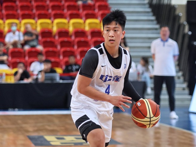 陳晏宇今天再次攻下全隊最高20分。(中華籃協提供)