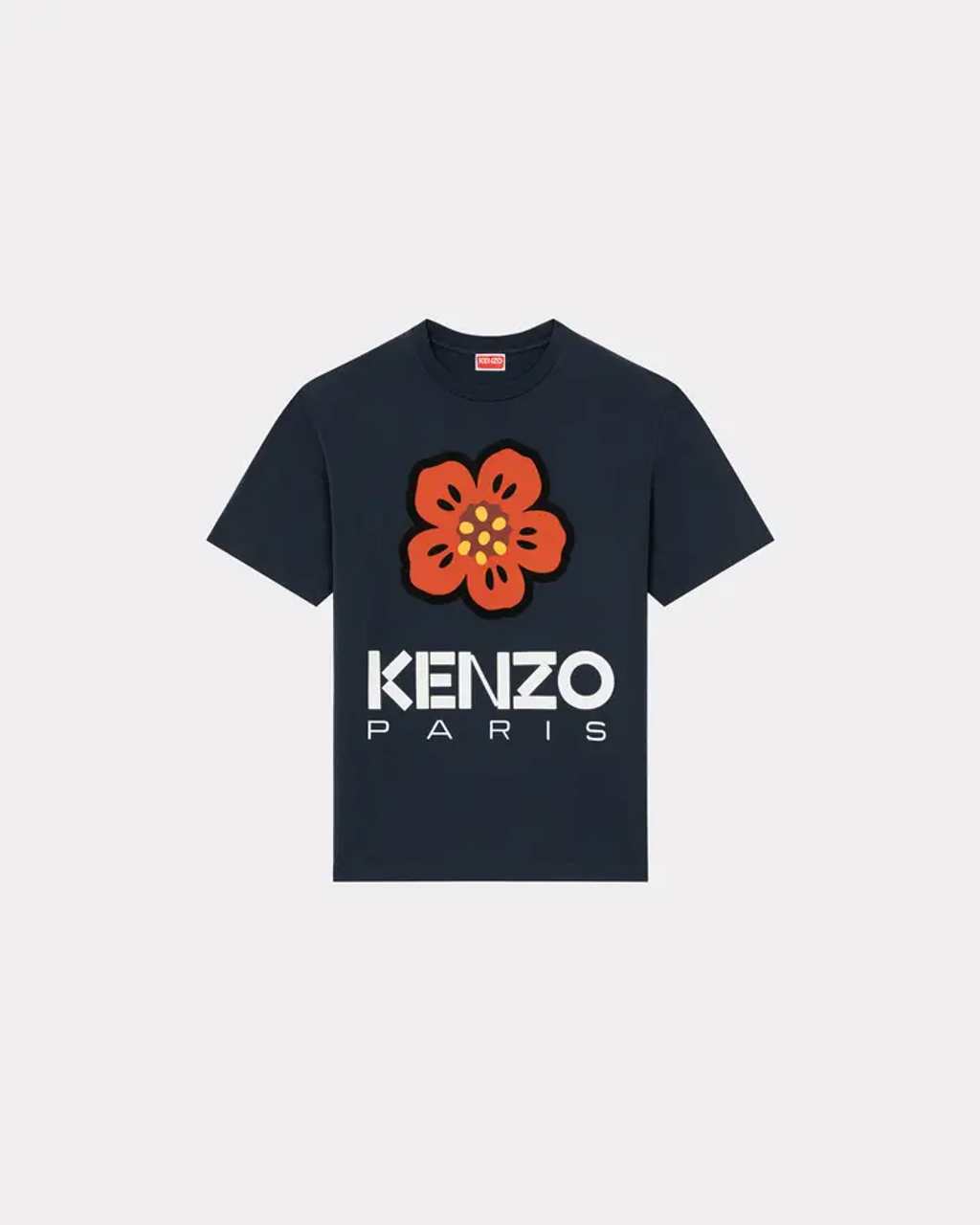 KENZO 經典BOKE星夜藍短袖上衣，7800元。（KENZO 提供/林欣儀台北傳真）