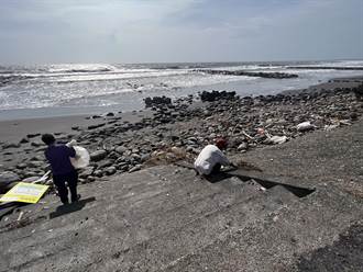 颱風、西南氣流垃圾盡出 台南海岸線清出219公噸海廢還沒完