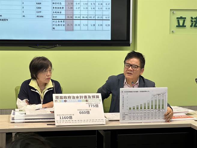 民进党团上午举行舆情回应记者会。（黄婉婷摄）